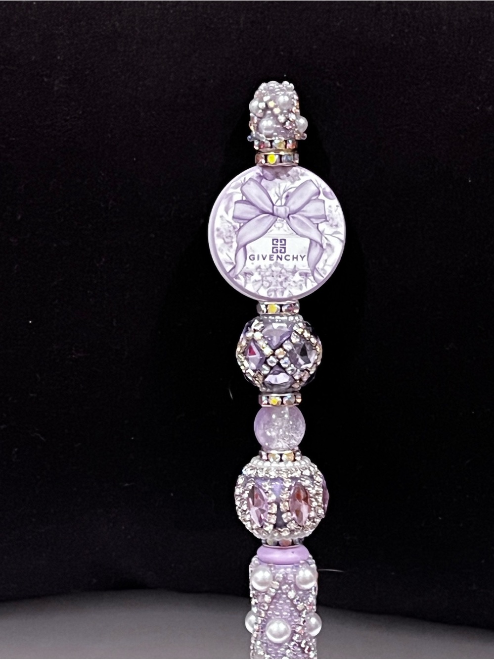 Rare Fashion designer focal fancy beaded pen